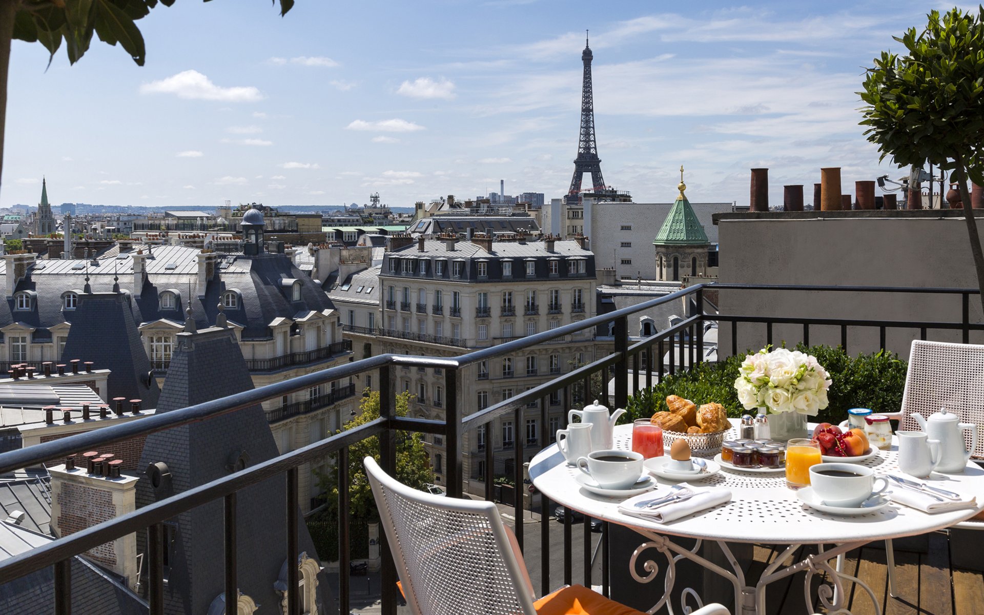 Hôtel San Régis | Week-end sur Paris avec vue sur la Tour-Eiffel